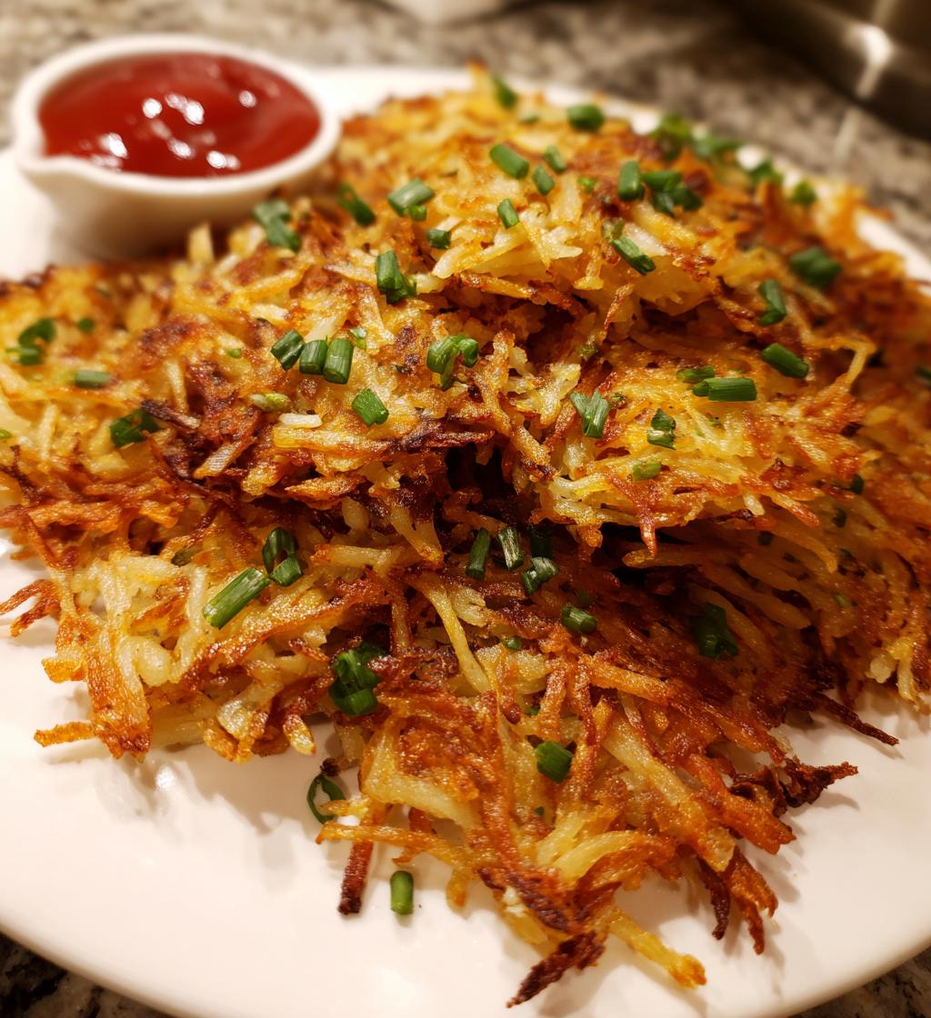 homemade shredded hashbrowns