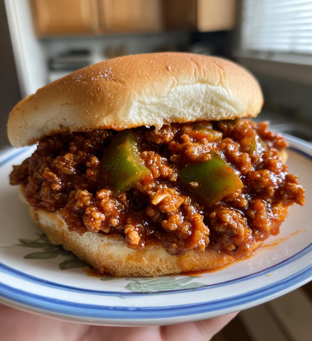 homemade sloppy joes