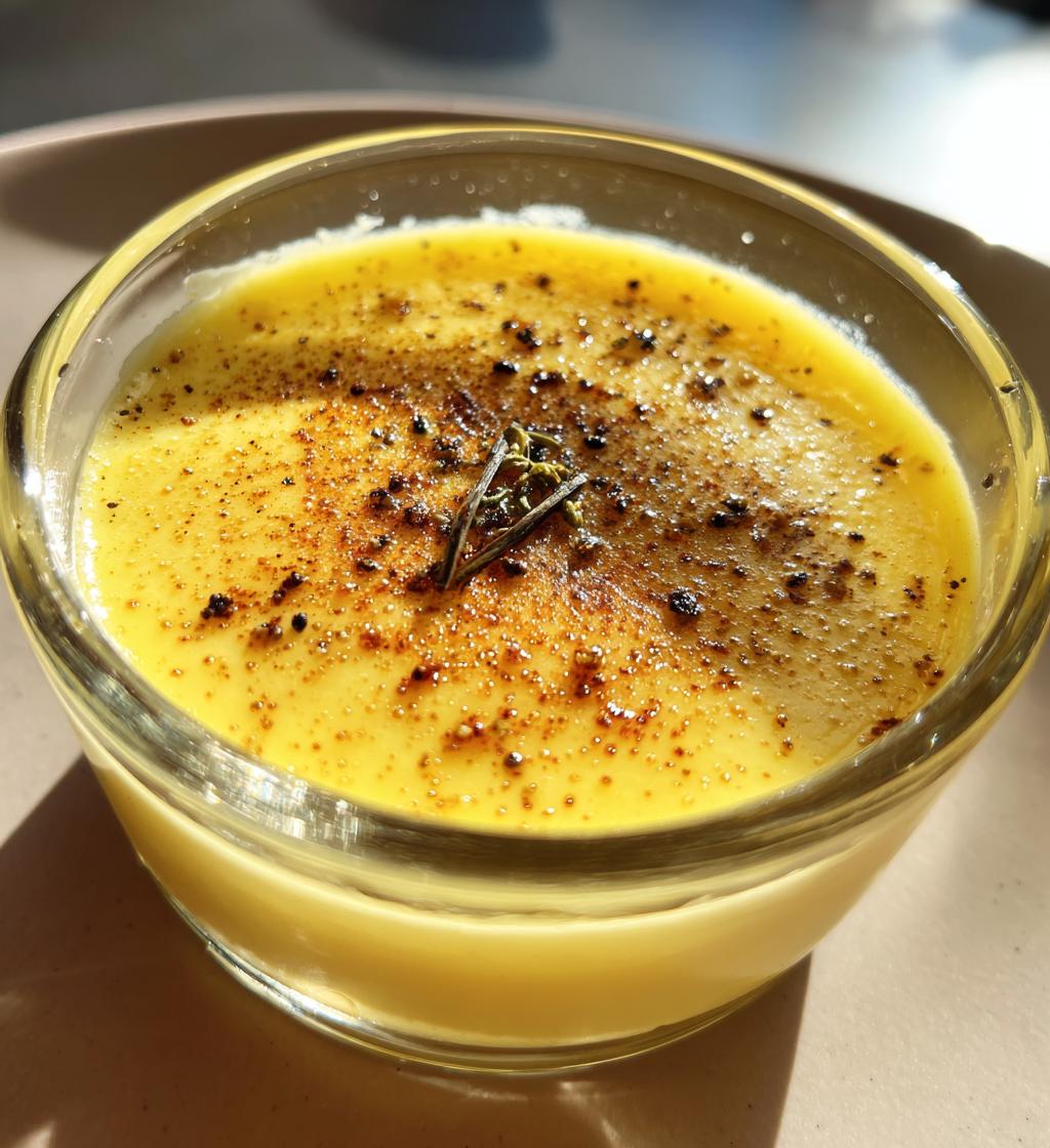 homemade vanilla custard - detail 1