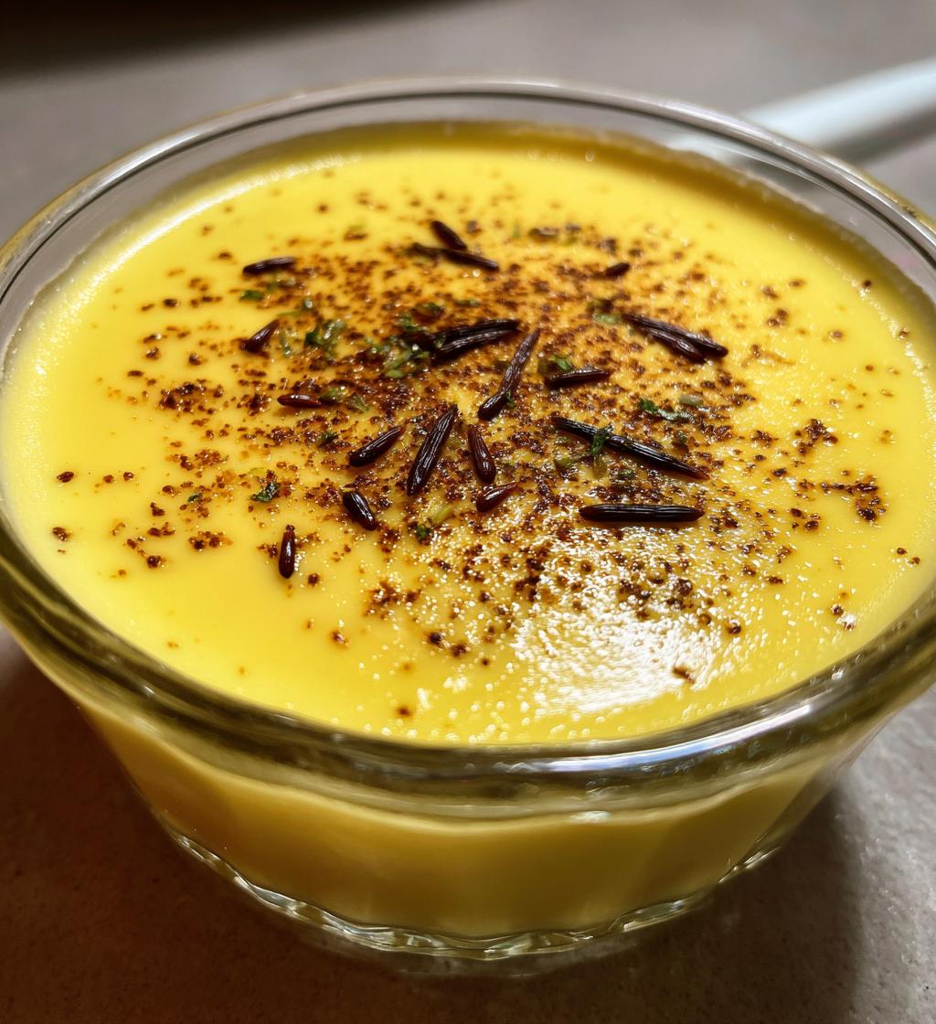 homemade vanilla custard