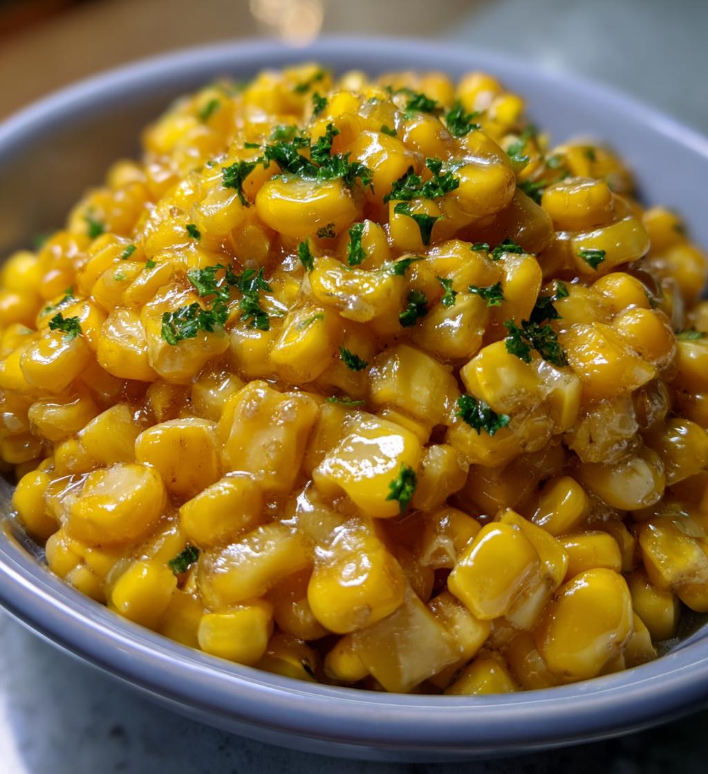 honey butter skillet corn - detail 1