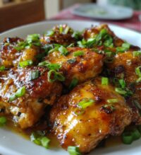 honey garlic chicken