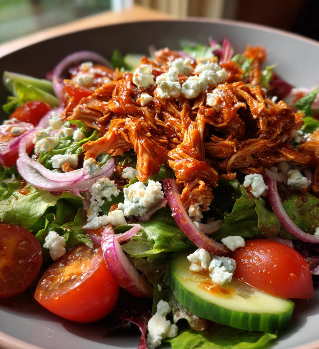 honey hot chicken salad - detail 1