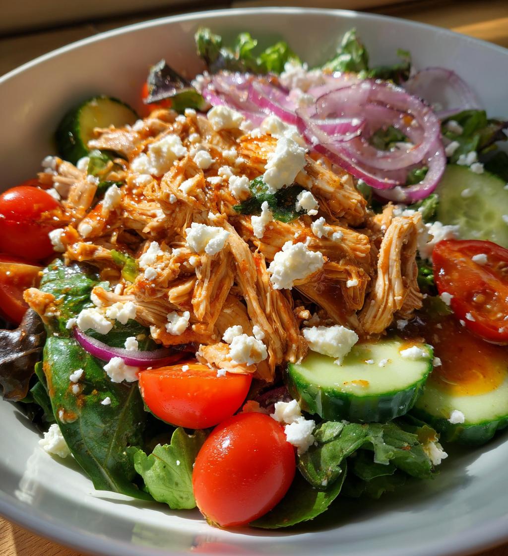 honey hot chicken salad