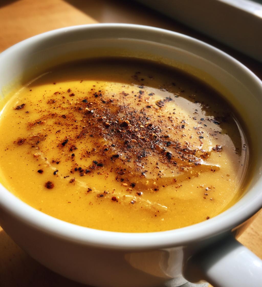 honey roasted acorn squash soup
