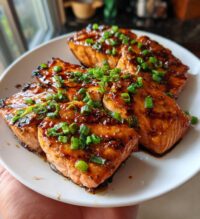 honey soy glazed salmon