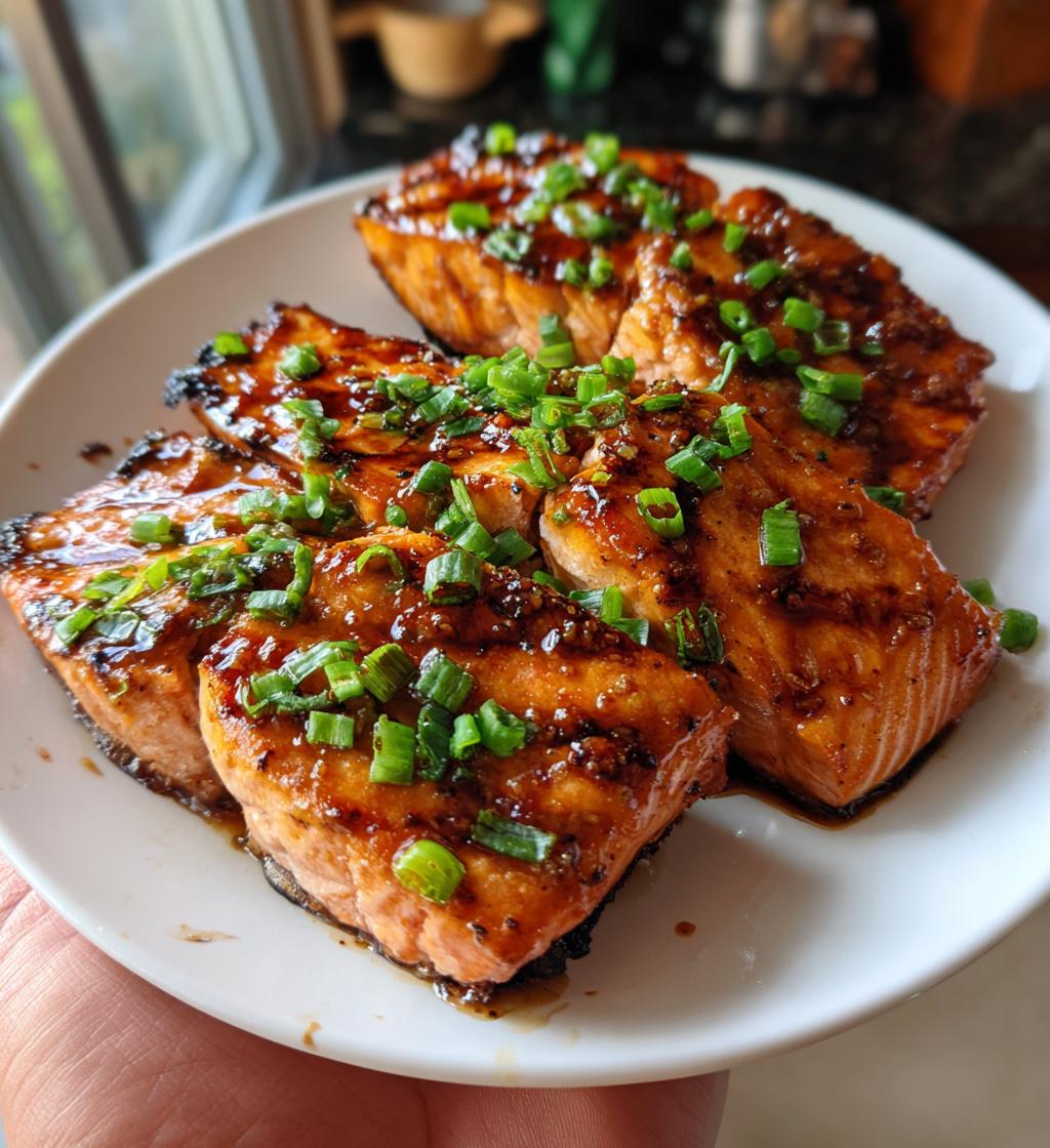 honey soy glazed salmon