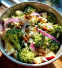 honeycrisp apple broccoli salad