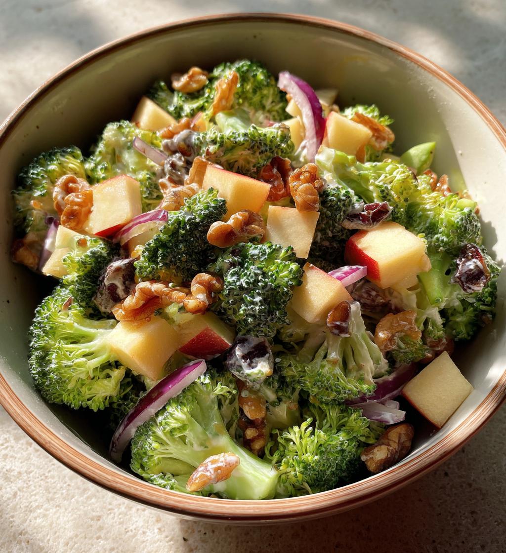 honeycrisp broccoli salad