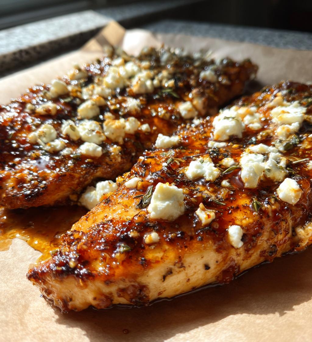 hot honey feta chicken - detail 1