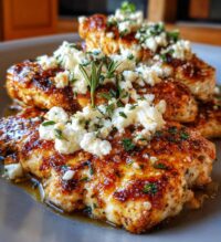 hot honey feta chicken