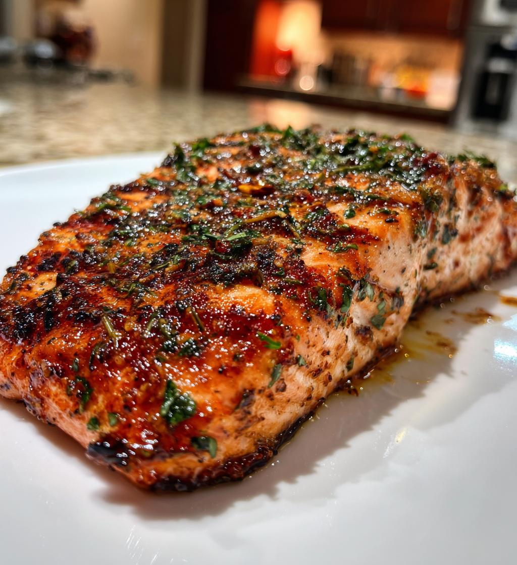 irresistible grilled salmon with the best salmon seasoning - detail 1