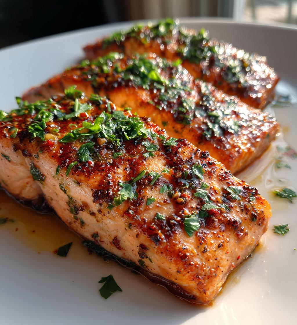 irresistible grilled salmon with the best salmon seasoning - detail 1