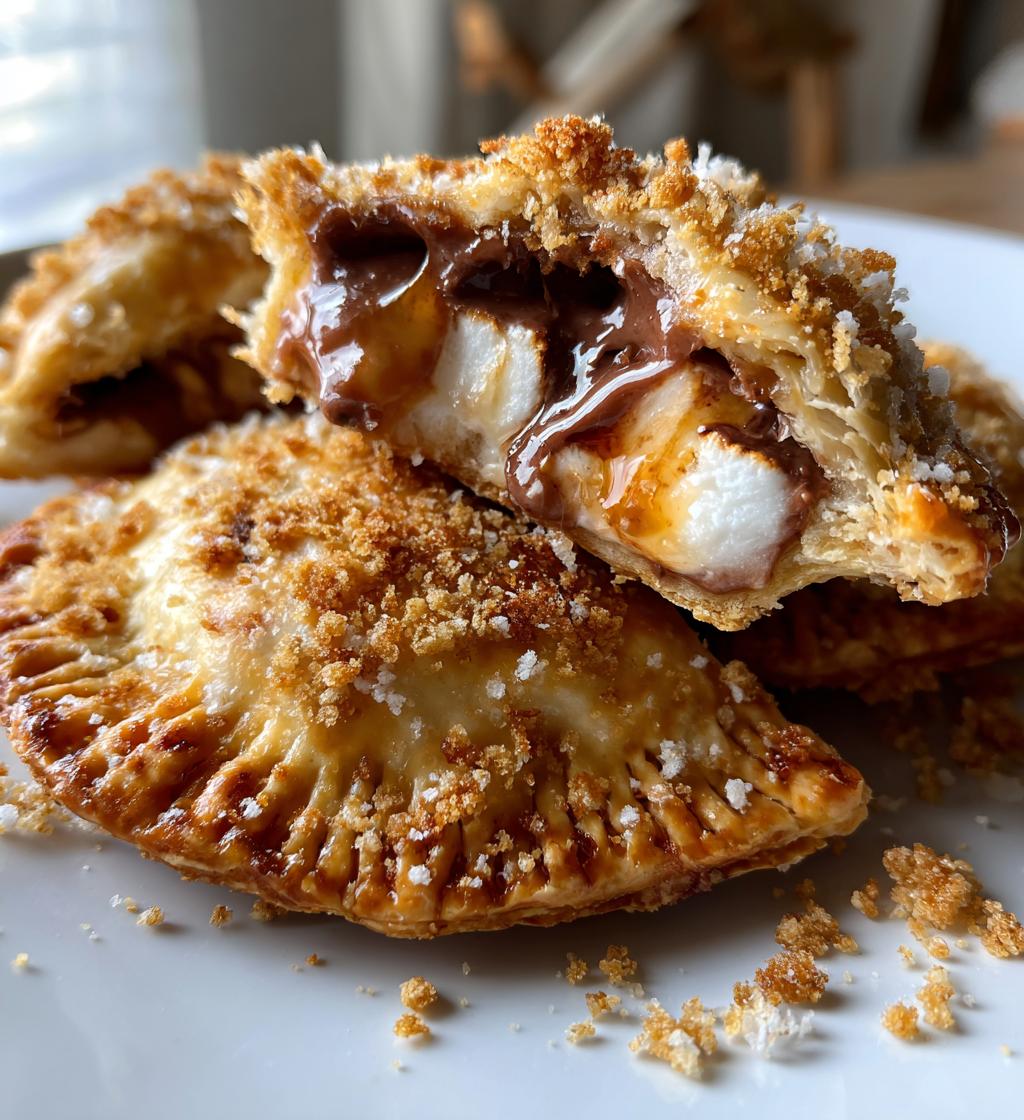 irresistible smores hand pies