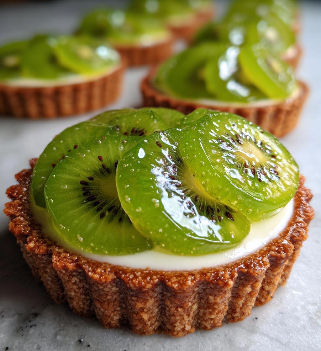 kiwi lime tarts