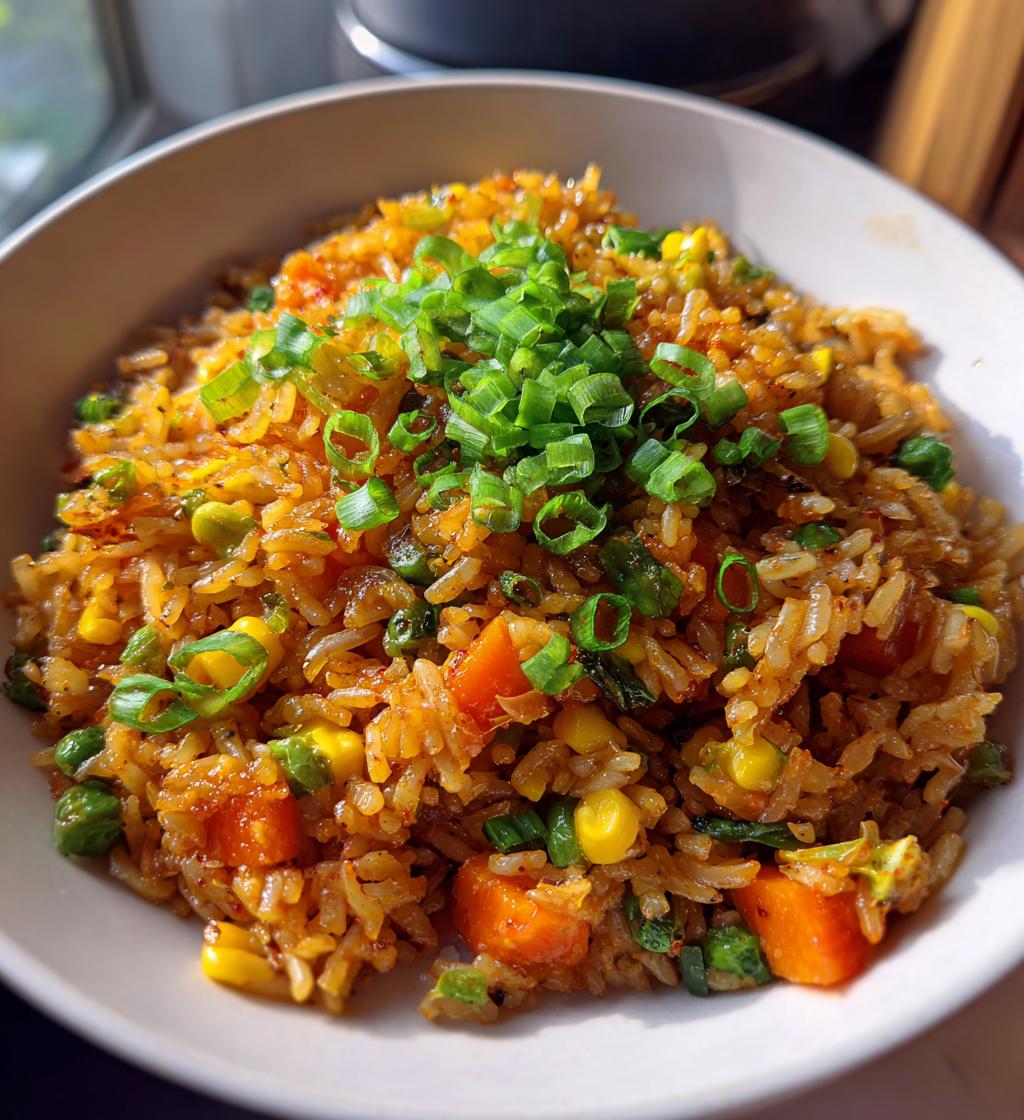 korean veggie fried rice