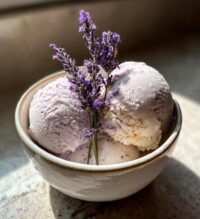 lavender earl grey ice cream