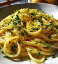 lemon butter linguine