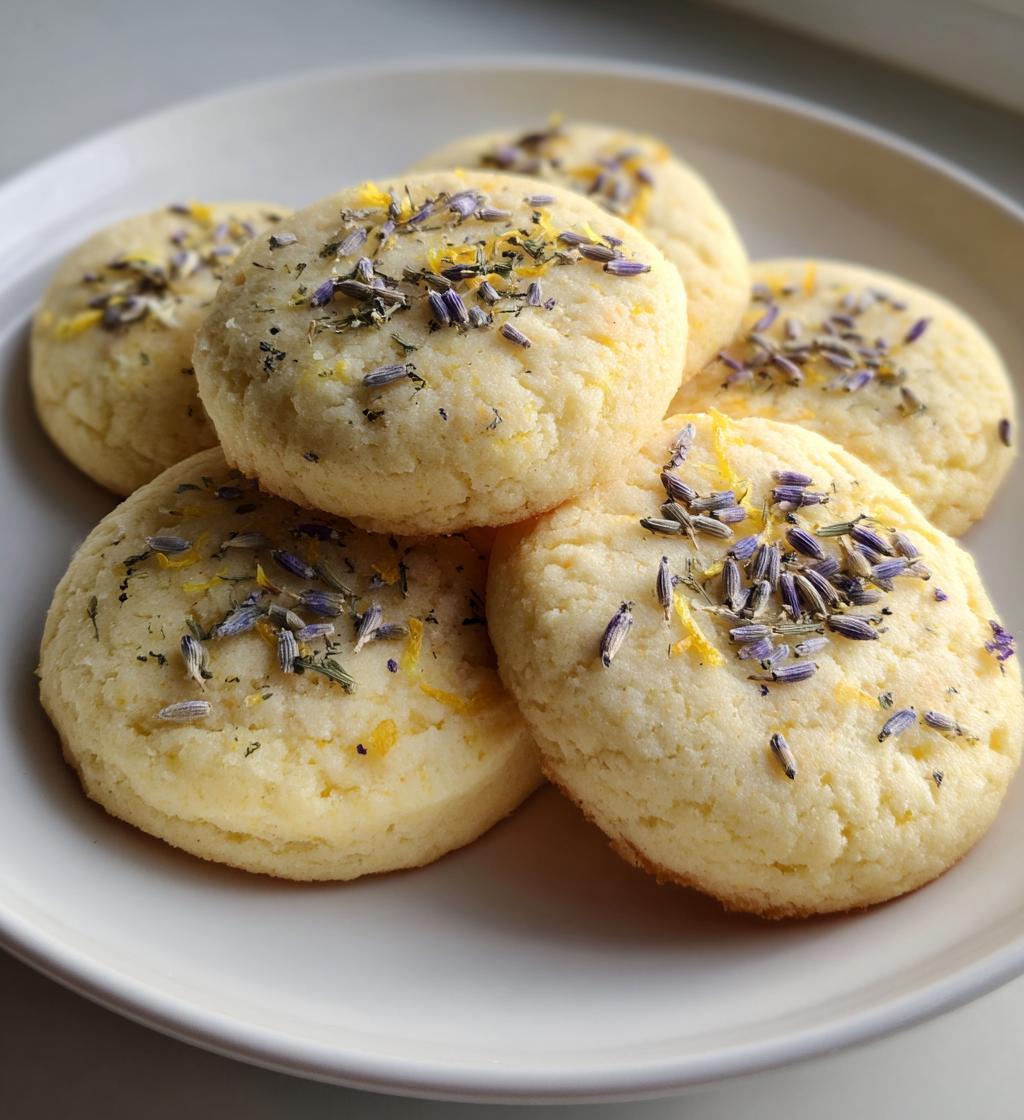 lemon lavender cookies