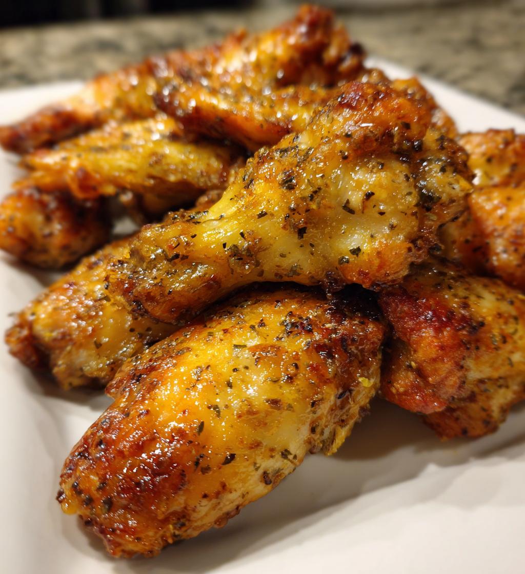 lemon pepper wings - detail 1