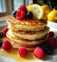 lemon ricotta pancakes