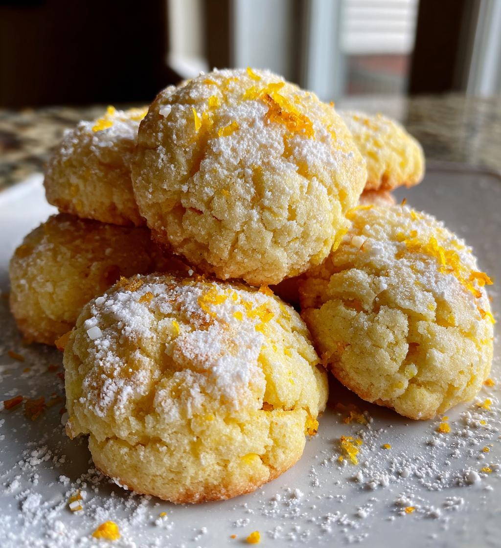 lemon sugar cookies recipe - detail 1