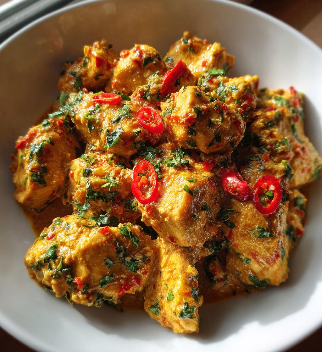 lime chilli coconut chicken - detail 1