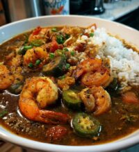 louisiana seafood gumbo