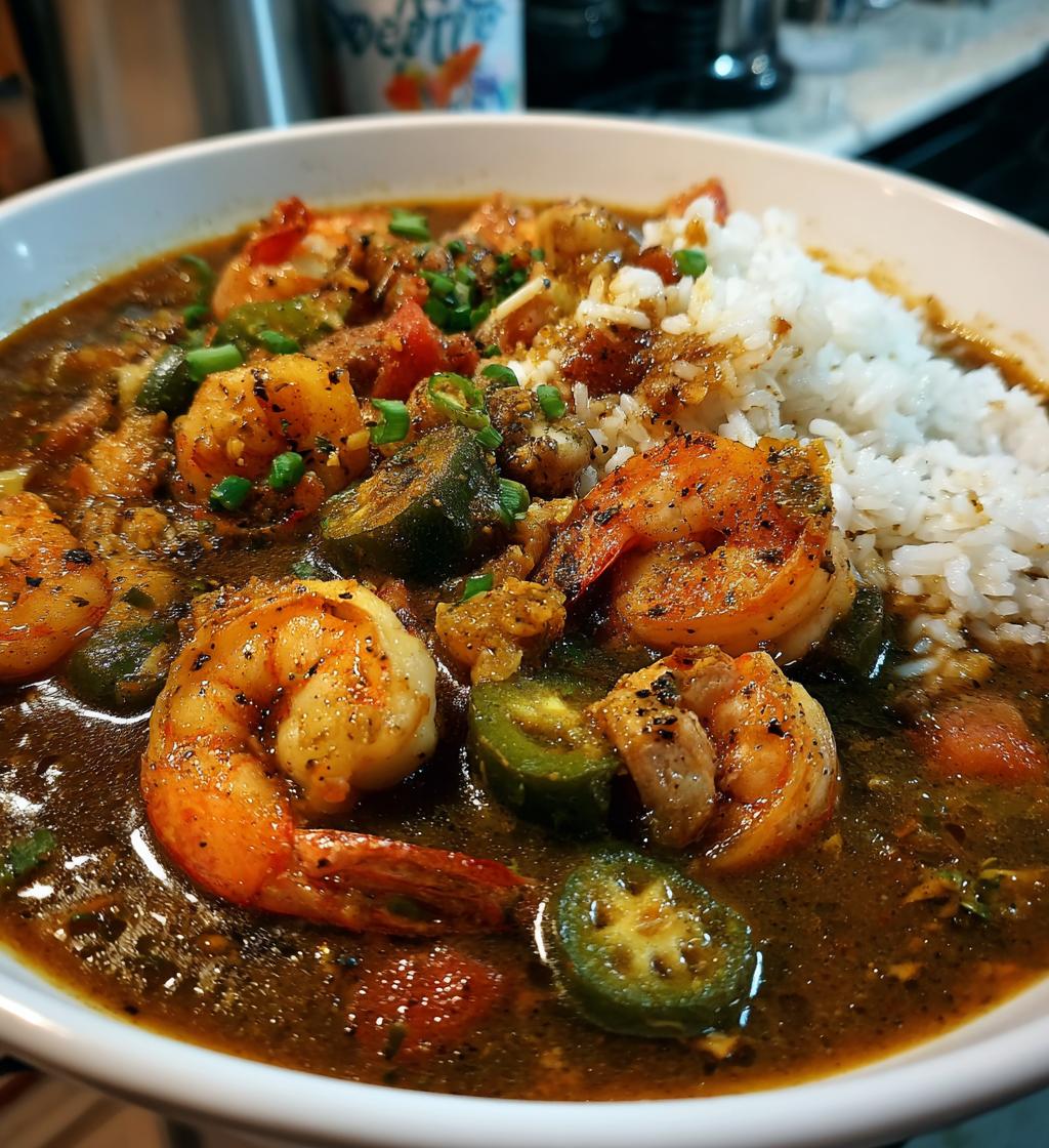 louisiana seafood gumbo