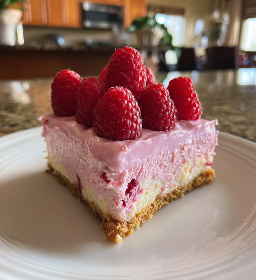 luxurious pink velvet raspberry cheesecake