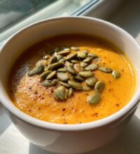 maple roasted butternut squash soup