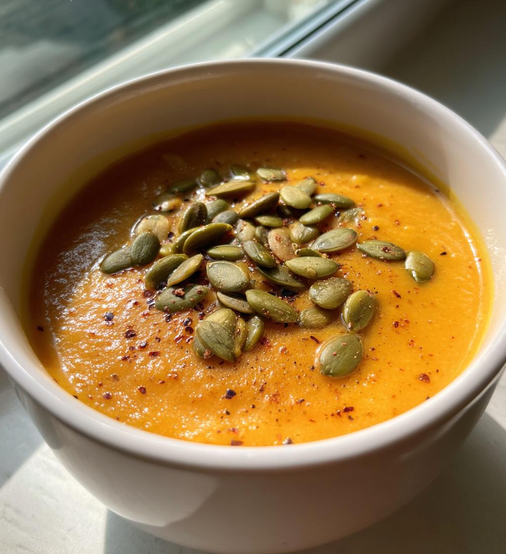 maple roasted butternut squash soup