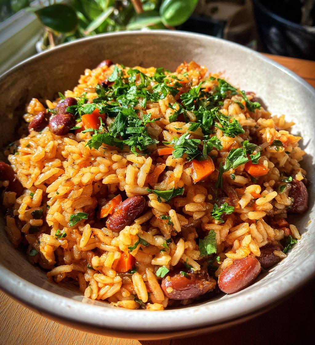 mediterranean rice and beans