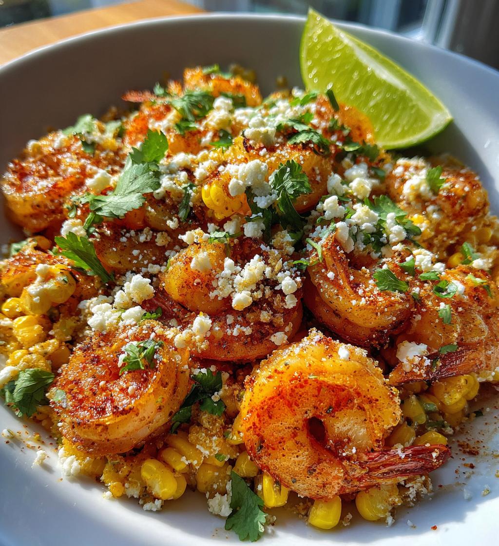 mexican street corn shrimp