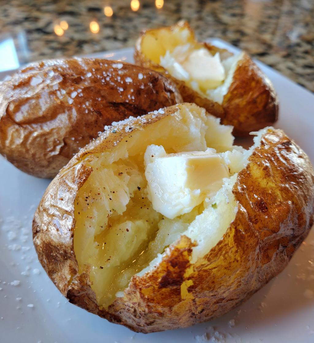 microwave baked potato