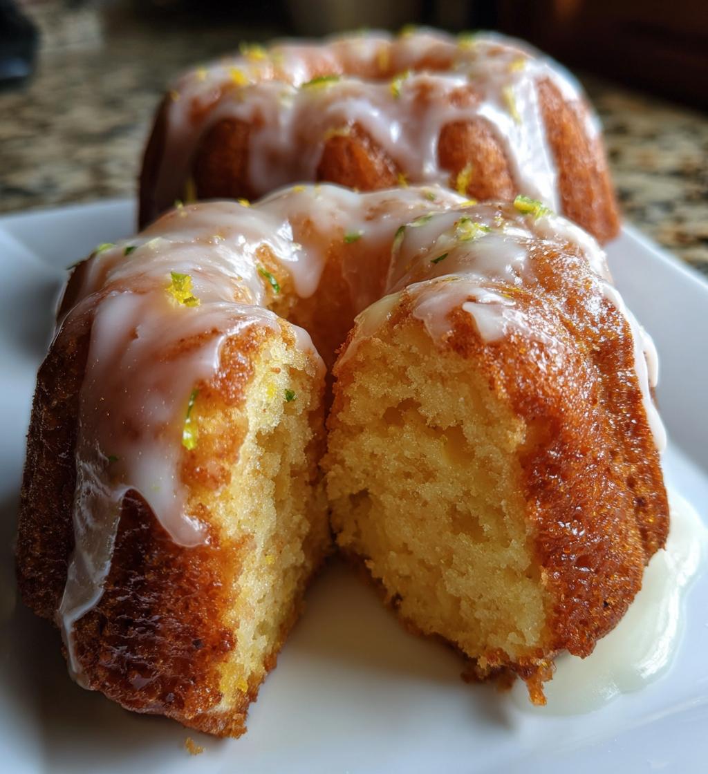 mini lemon bundt cakes recipe