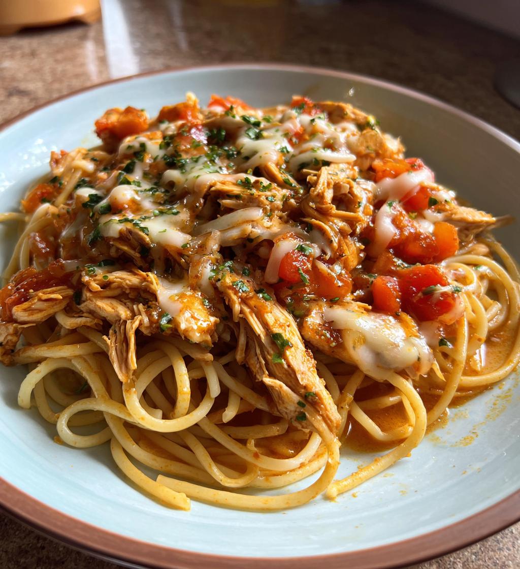 monterey chicken spaghetti 2 - detail 1