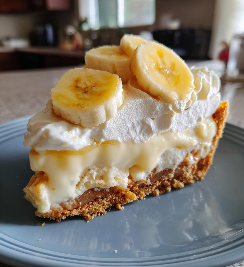 no bake banana pudding cheesecake - detail 1