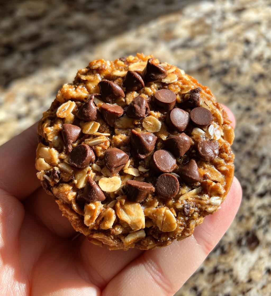 no bake post workout snickers cookie