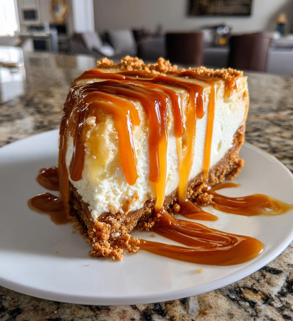 no bake salted caramel cheesecake