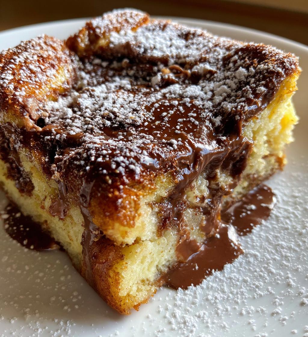 nutella french toast casserole