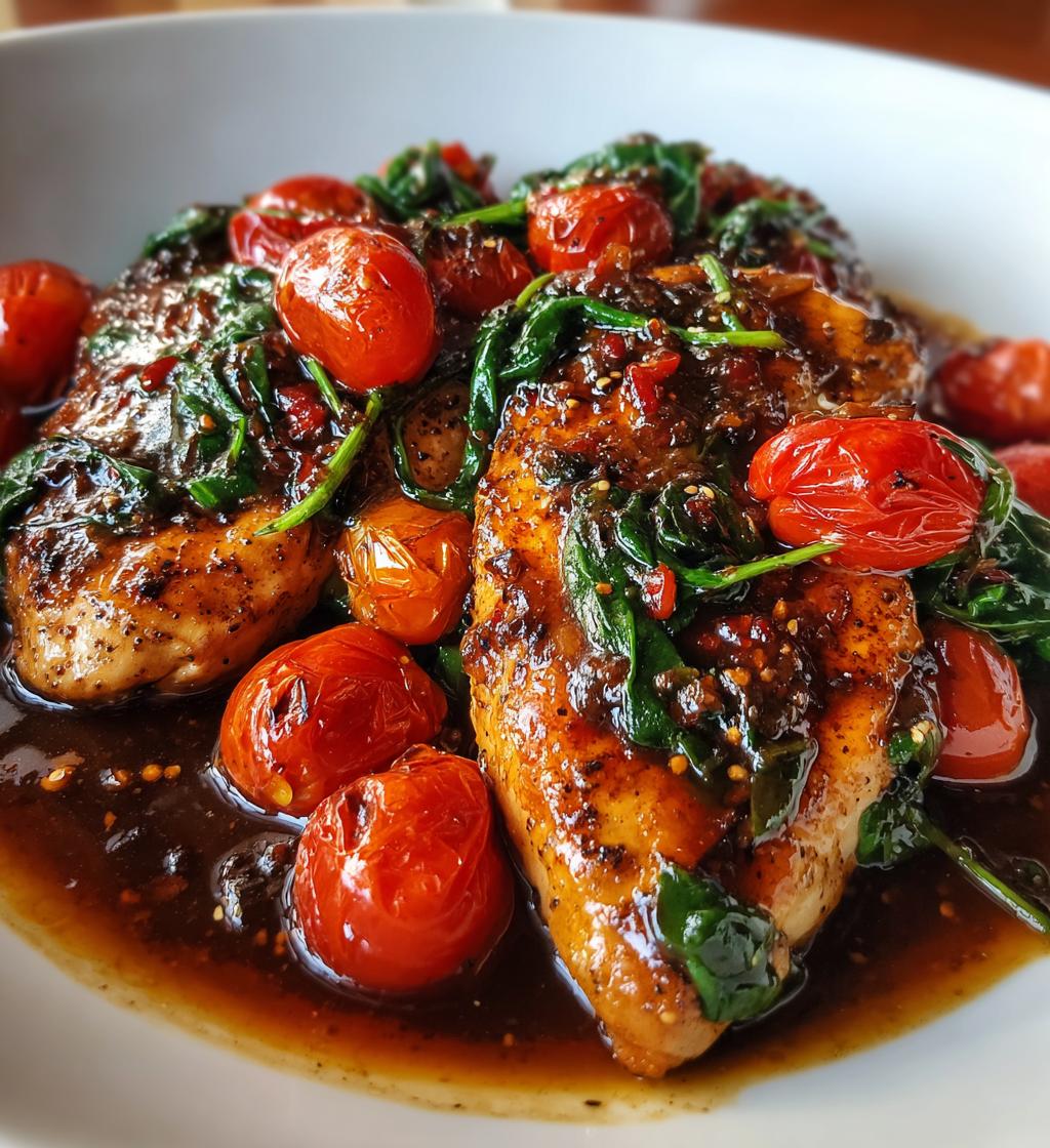 one pan balsamic chicken 2