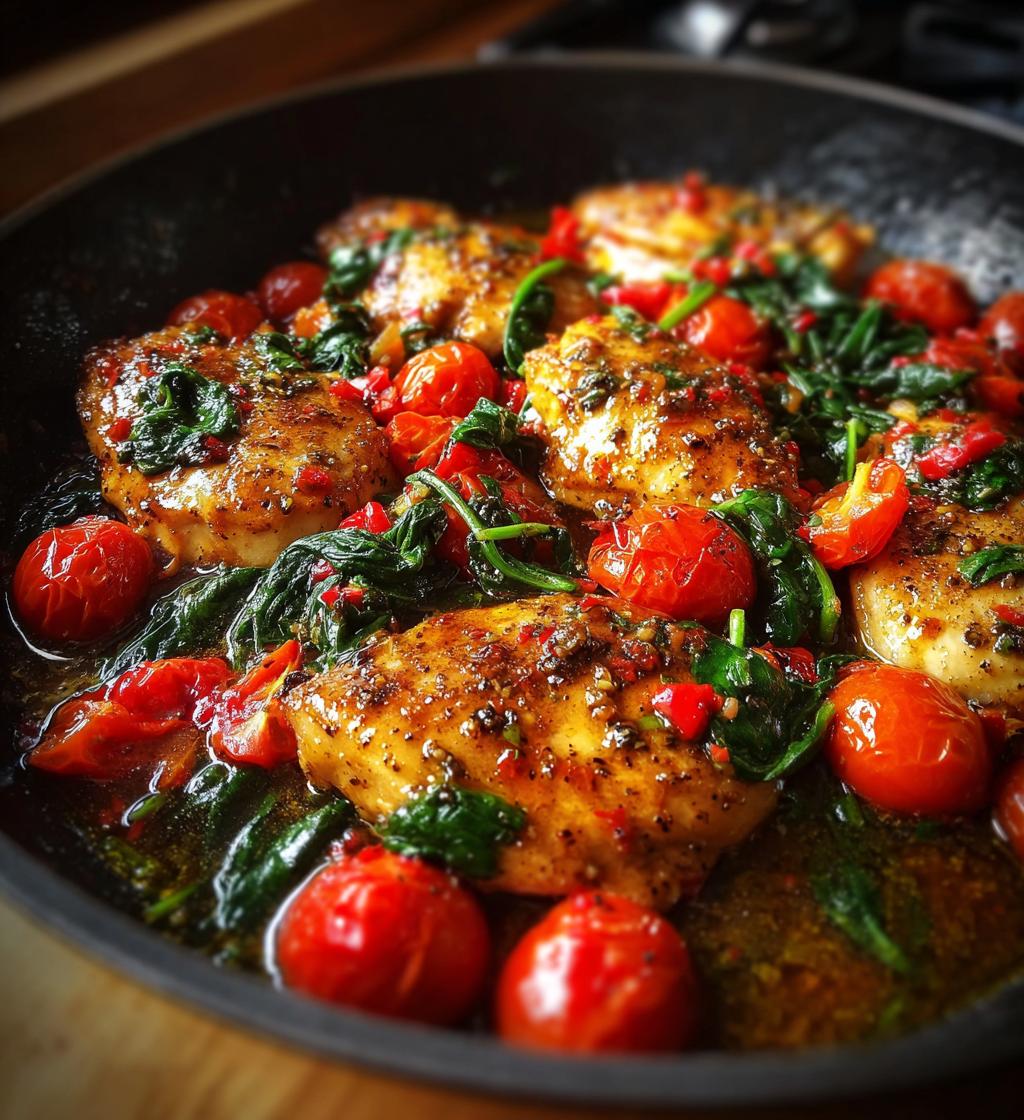 one pan balsamic chicken