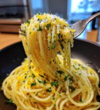 one pot lemon garlic parmesan pasta