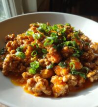 orange ground chicken