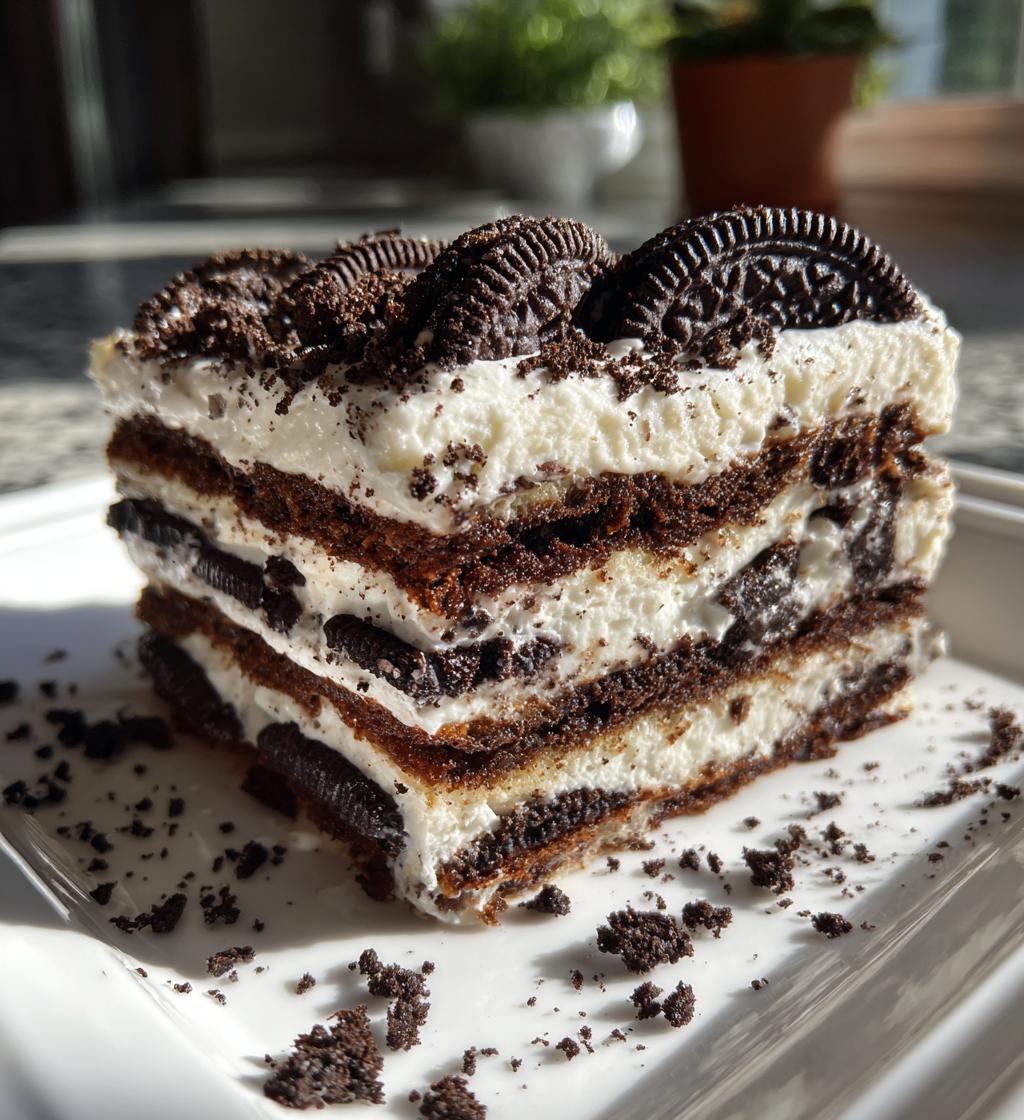 oreo icebox cake