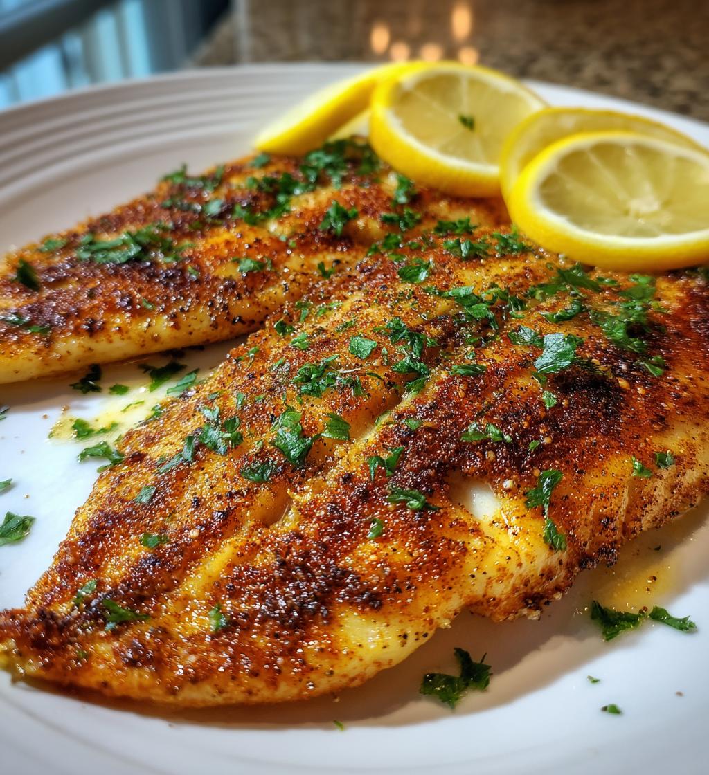 pan fried tilapia
