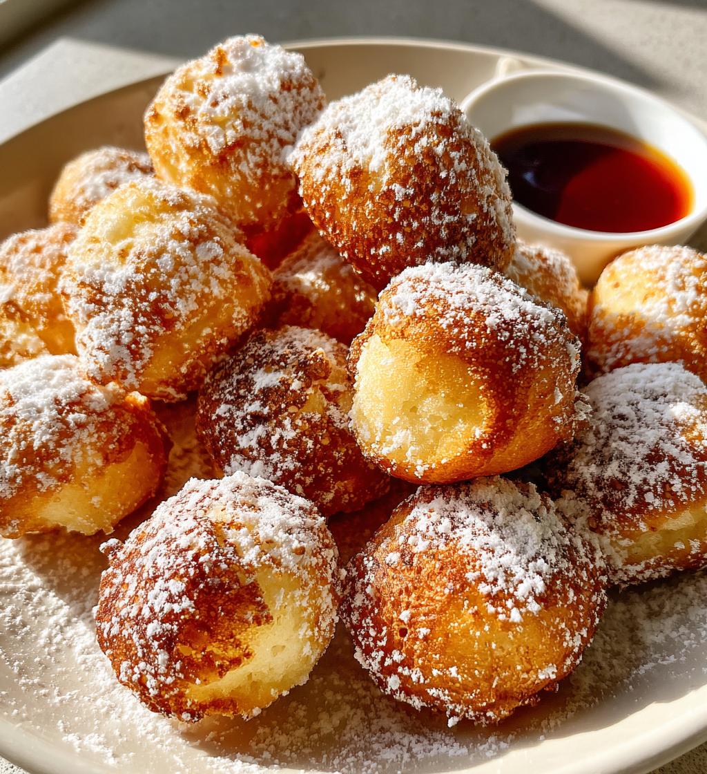 pancake poppers - detail 1