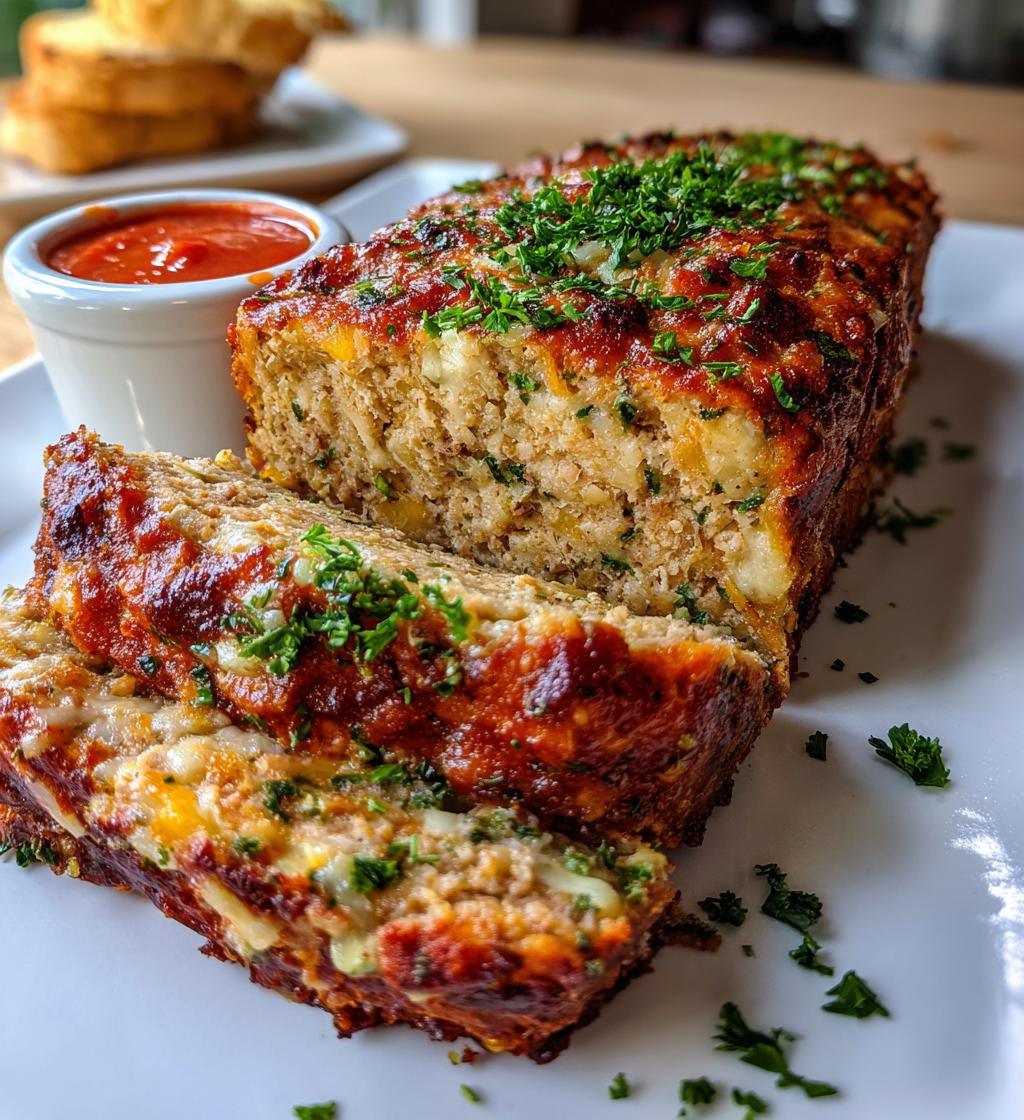parmesan chicken meatloaf