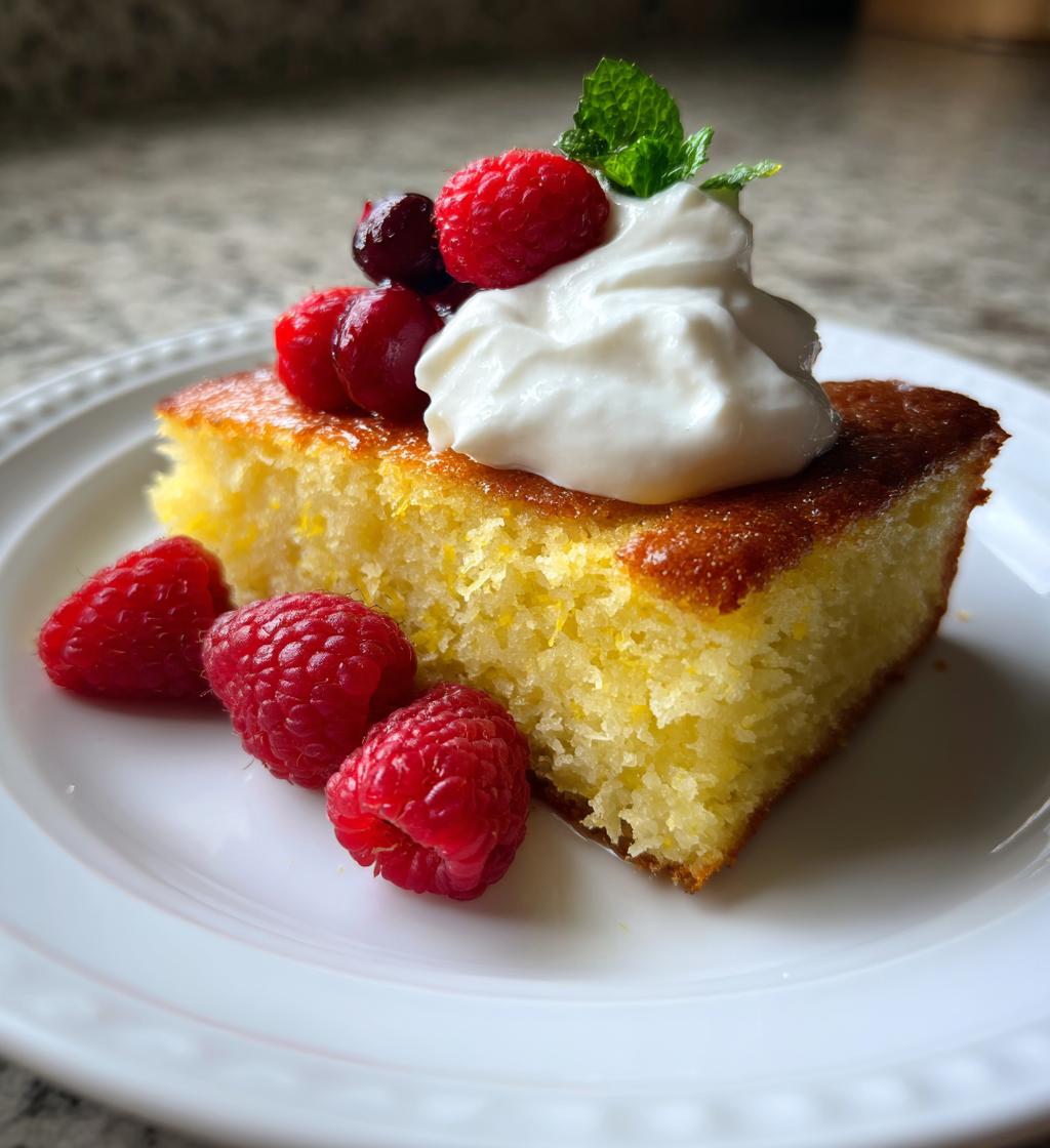paul hollywood one bowl lemon dessert - detail 1
